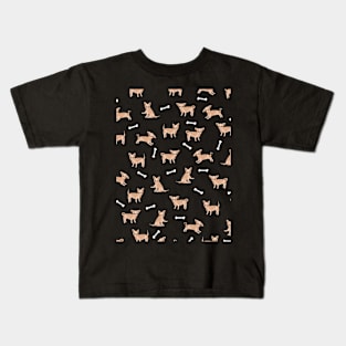 Chihuahua Pattern Kids T-Shirt